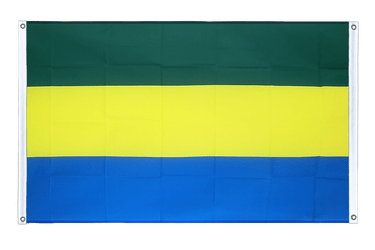 Gabon Banner Flag 3x5 ft, landscape