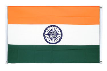Indien Bannerfahne 90 x 150 cm, Querformat