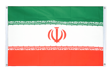 Bannerfahne Iran - 90 x 150 cm, Querformat