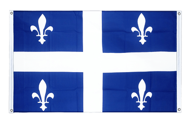 Quebec Banner Flag 3x5 ft, landscape