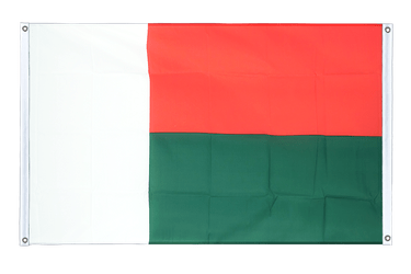 Bannerfahne Madagaskar - 90 x 150 cm, Querformat