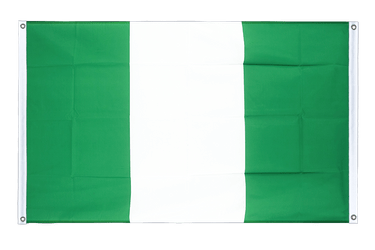 Bannerfahne Nigeria - 90 x 150 cm, Querformat