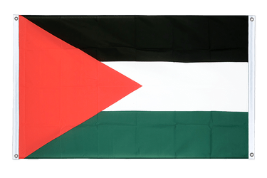 Palestine Banner Flag 3x5 ft, landscape