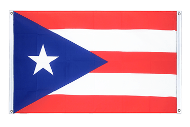 Puerto Rico Bannerfahne 90 x 150 cm, Querformat