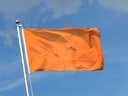 Orange Flagge