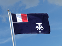 Französische Süd- und Antarktisgebiete Flagge