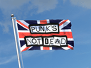 Drapeau Punks Not Dead