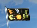 Happy Halloween Flagge