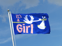 Drapeau It's a girl