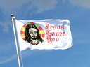 Jesus Loves You Flagge