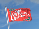 Merry Christmas Flagge