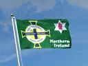 Drapeau Irlande du Nord Association de football vert