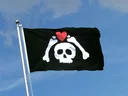 Pirat Micropose Flagge