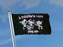 Pirat Pirates Life Flagge