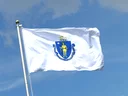 Massachusetts Flagge
