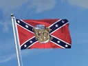 USA Südstaaten Bulldogge Flagge