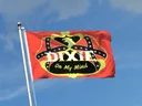 USA Südstaaten Dixie on my mind Flagge
