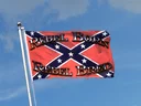 USA Südstaaten Rebel Born Rebel Bred Flagge