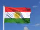 Kurdistan Flagge