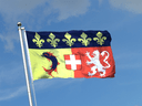 Rhône Alpes Flagge