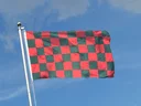 Checkered Red-Green Flag