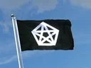 Pentagramm Flagge