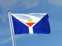 St. Martin Insel Flagge