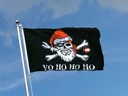 Pirate Christmas Flag