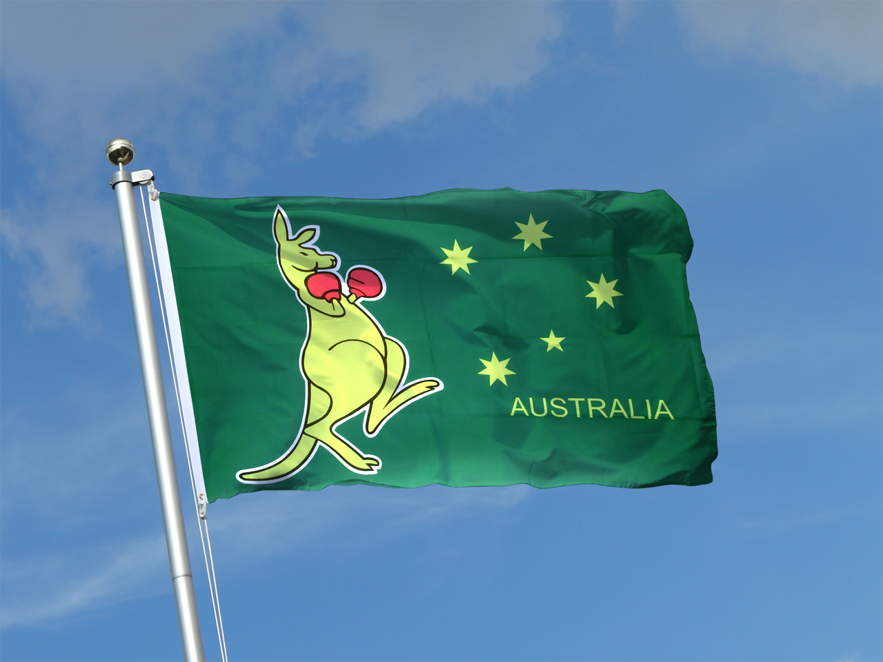 Känguruh Australien Flagge Fahne Hißflagge Hissfahne 150 x 90 cm