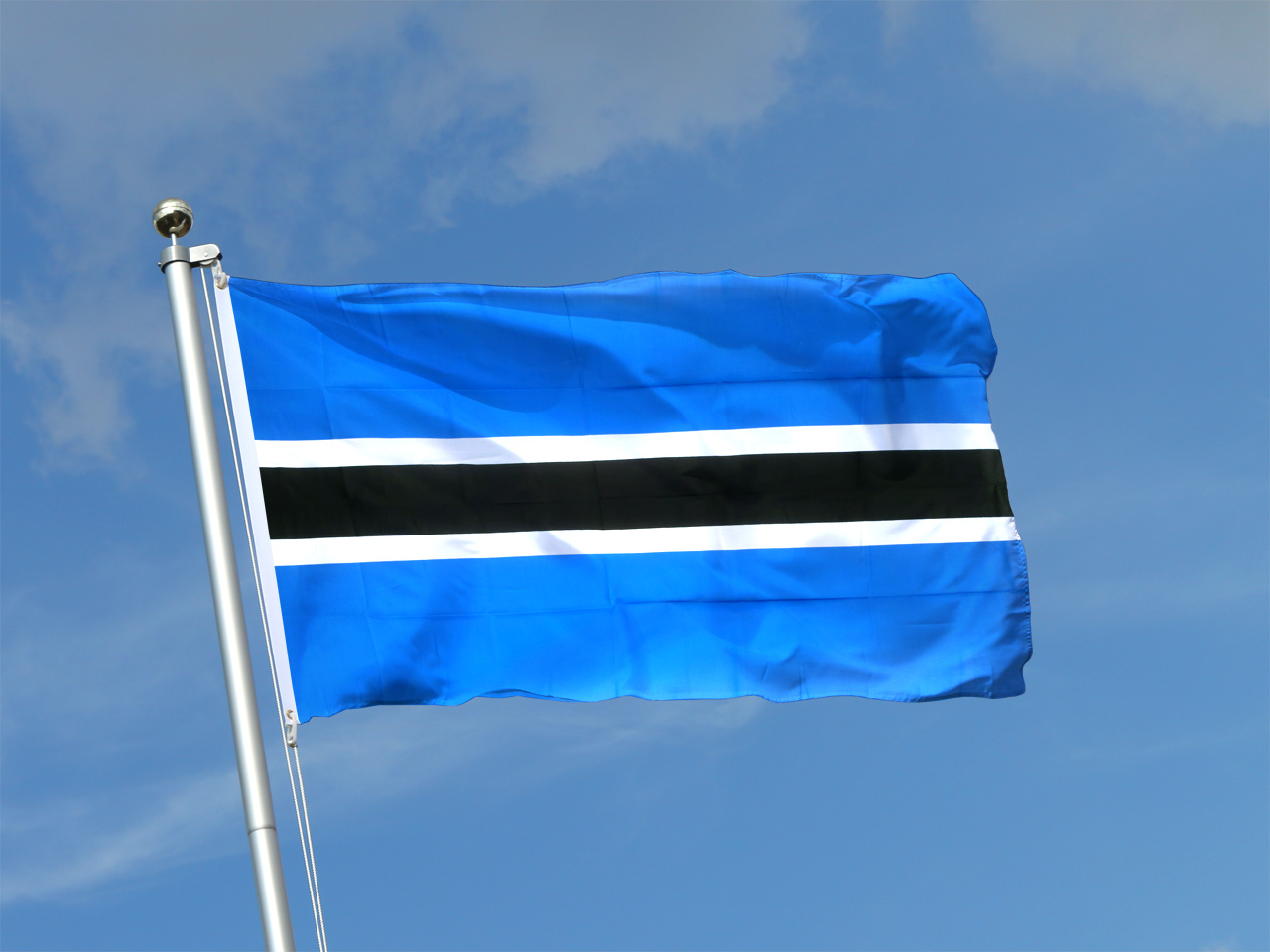 drapeau-botswana