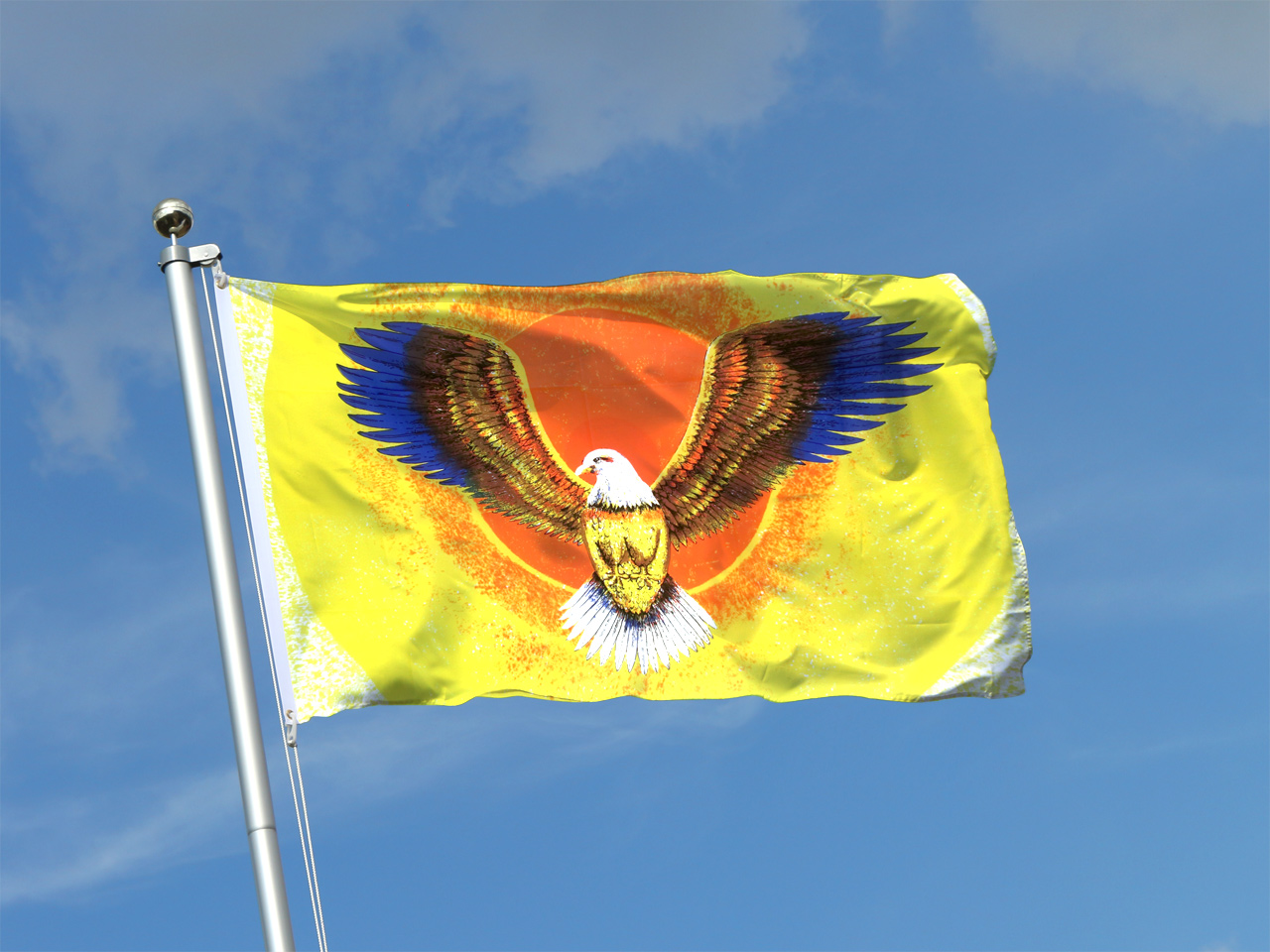 Fahne Flagge Fliegender Adler 90 x 150 cm 