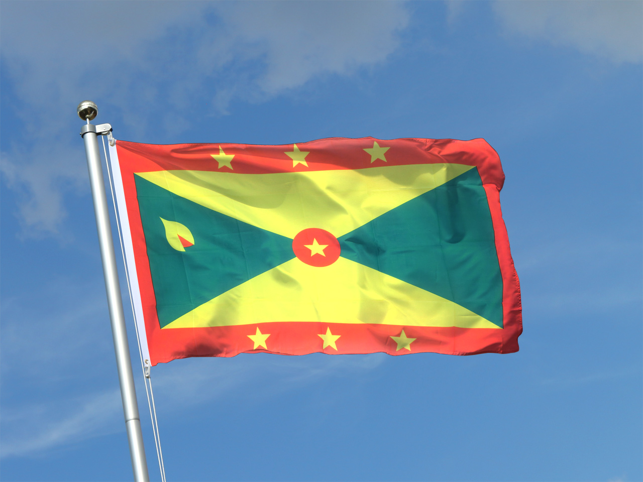 Fahne Grenada Hissflagge 60 x 90 cm Flagge 