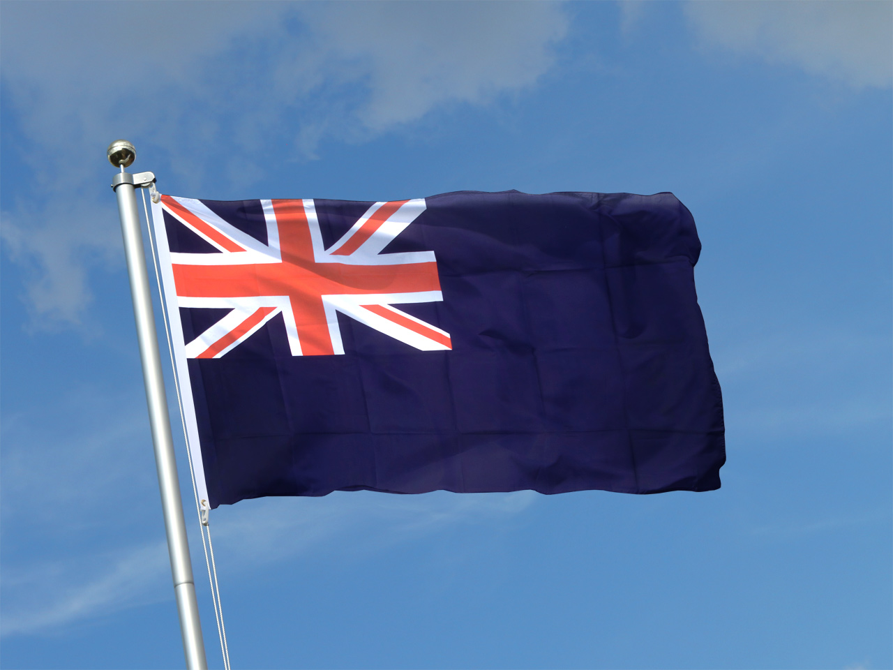 Navy Jack Flag Waving Background Navy Jack Flag Waving Background