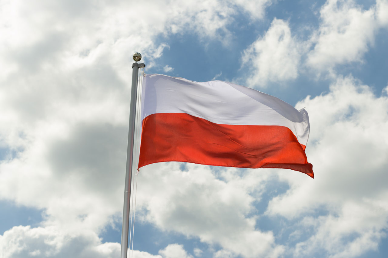 Fahne Polen Adler Hissflagge 90 x 150 cm Flagge 