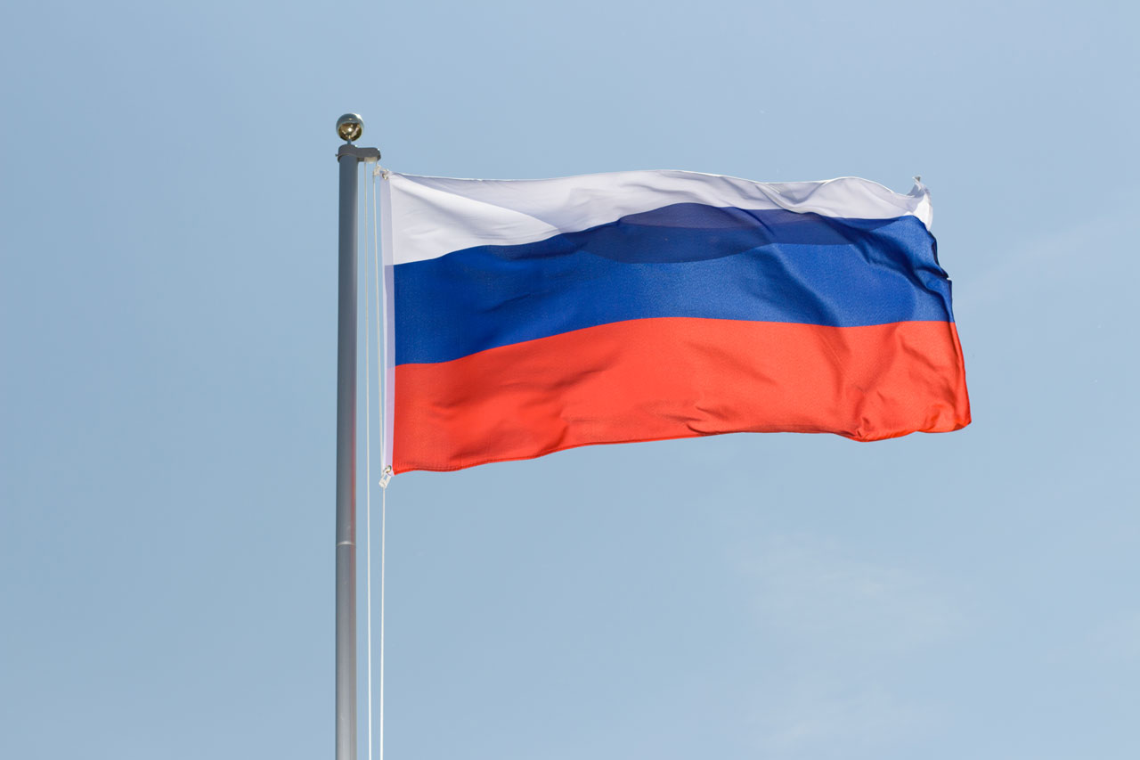 Flagge Fahne Russland 90 x 150 cm zum Hissen 