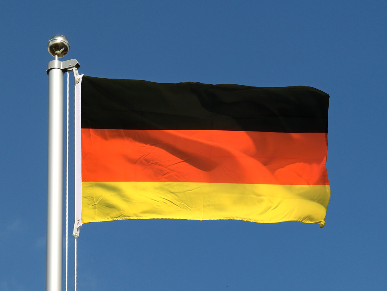 U24 Fahne Flagge Deutschland Bootsflagge Premiumqualität 60 x 90 cm 