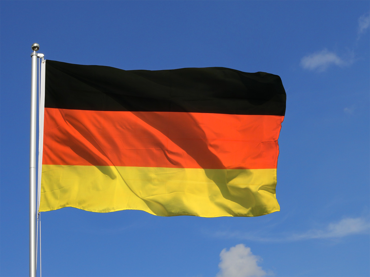 Drapeau de promo l'allemagne