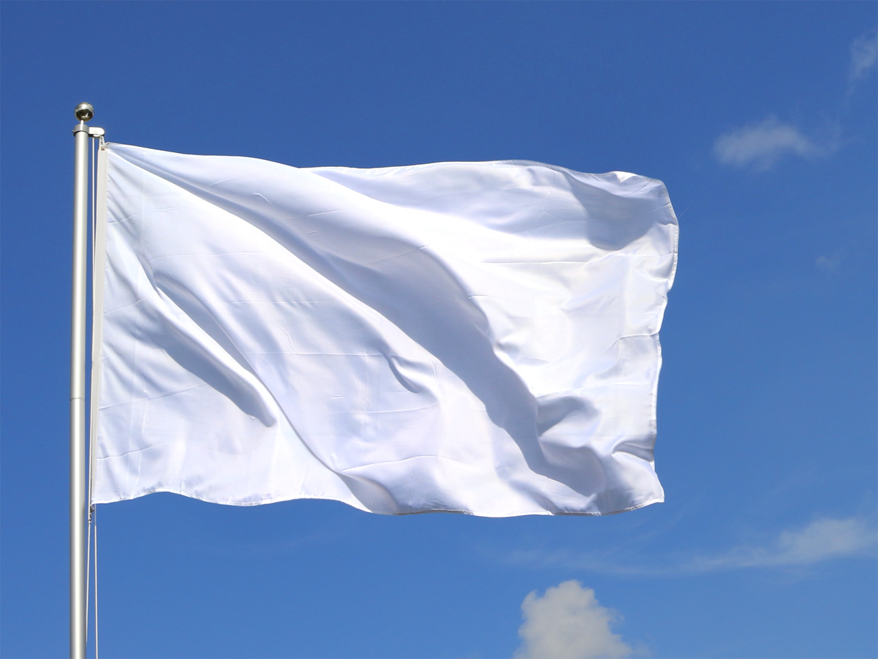 Download Large white Flag - 5x8 ft - Royal-Flags.co.uk