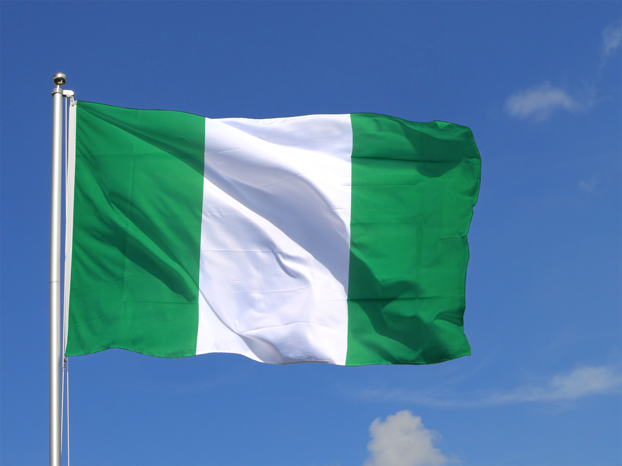 Flagge Fahne Nigeria 30 x 45 cm 