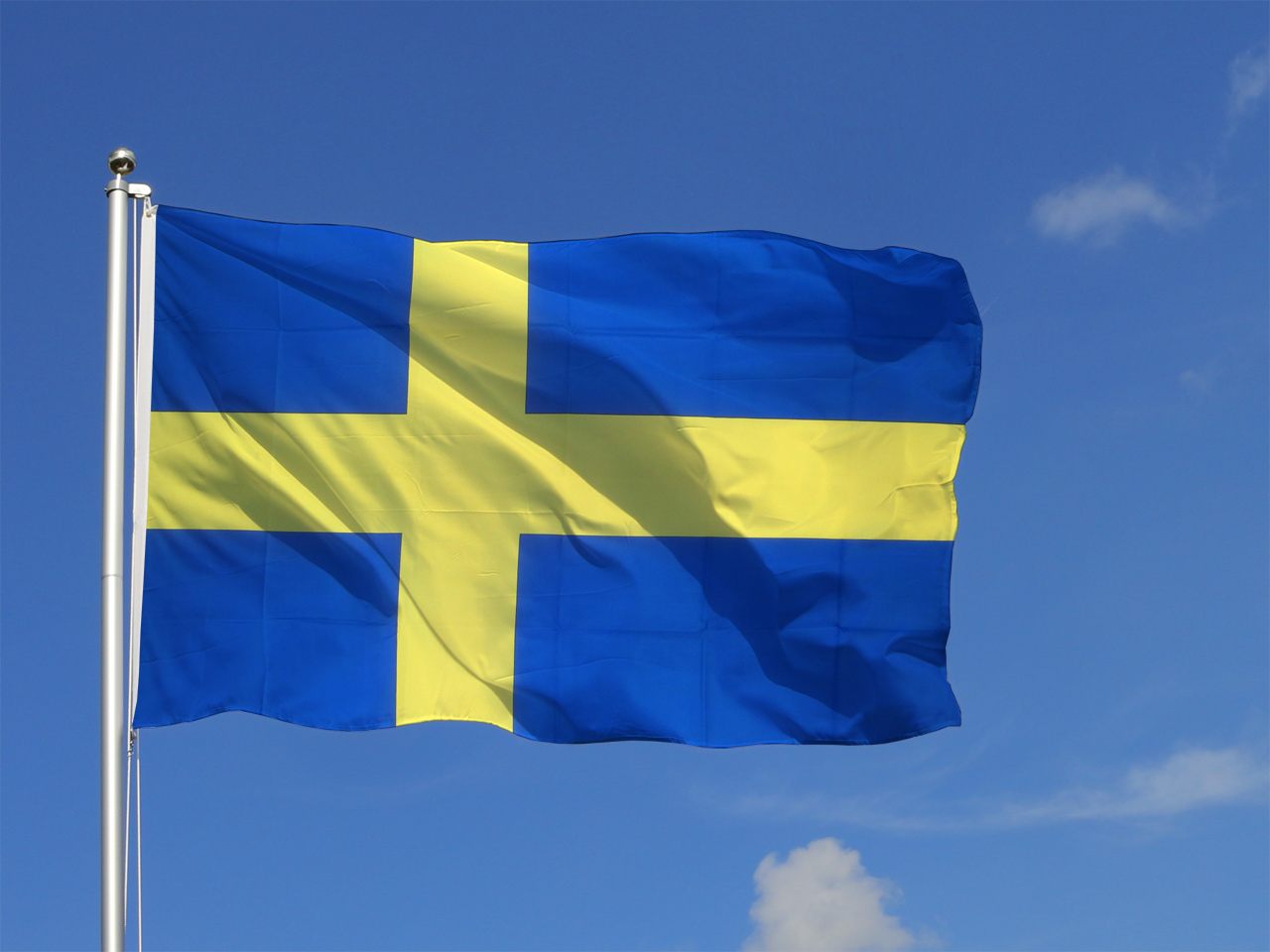 Flagge Schweden 30 x 45 cm Fahne 