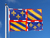 Burgund Flagge