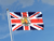 Großbritannien mit Wappen Flagge