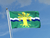 Nottinghamshire alt Flagge