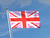 Union Jack Pink Flagge