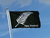 New Zealand feather all blacks Flag