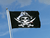 Pirat Blutiger Säbel Flagge