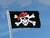 Pirat One eyed Jack Flagge