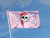 Pirat Pink Flagge