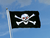 Pirat Rote Augen Flagge