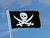 Pirat Zwei Schwerter Flagge